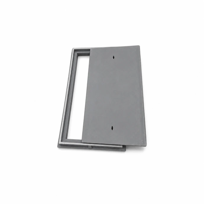 Square FRP manhole cover with frame